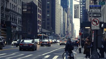 Foto del paisaje urbano de la ciudad de New York