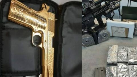 La pistola fue incautada por la Policía de Port Arthur.