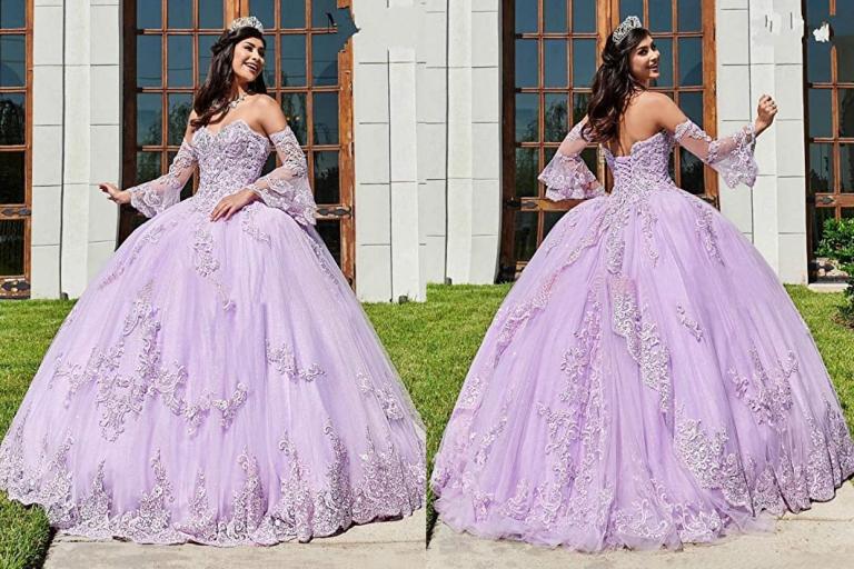 5 opciones de vestidos de quinceañera en tonalidades violeta - La Opinión