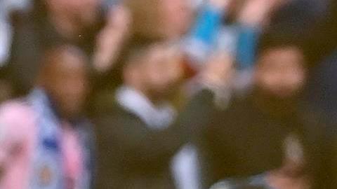 Cristiano Ronaldo no pudo hacer mayor cosa en el partido contra Leicester