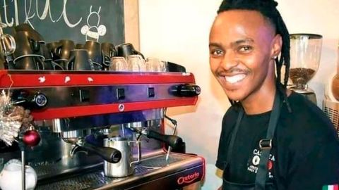 Athenkosi Dyonta en su país natal, Sudáfrica. El joven acabó trabajando sin salario y viviendo en condiciones miserables en Omán.
