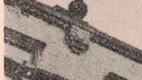 La fotografía fue impresa en un periódico de propaganda nazi.