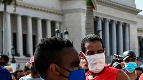Cientos de cubanos fueron apresados tras las protestas del 11 de julio.