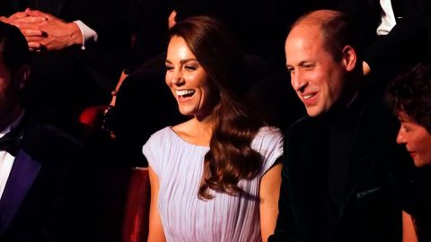 El duque y la duquesa de Cambridge asisten a la primera ceremonia de entrega del premio Earthshot, celebrada en Londres.