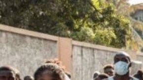 Estudiantes protestaron en Haití por un secuestro ocurrido en enero.