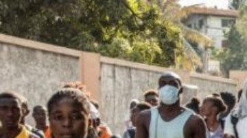 Estudiantes protestaron en Haití por un secuestro ocurrido en enero.