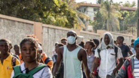 Estudiantes protestaron en Haití por un secuestro ocurrido en enero.
