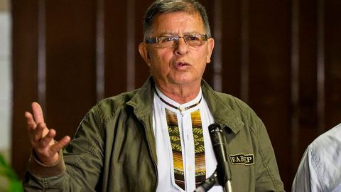 Granda fue uno de los negociadores en el proceso de paz.