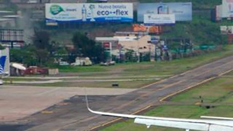 Más de una decena de accidentes se han registrado en Toncontín, en la capital hondureña.