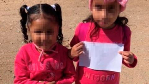 Las hermanas fueron encontradas por la Patrulla Fronteriza del Sector Yuma.