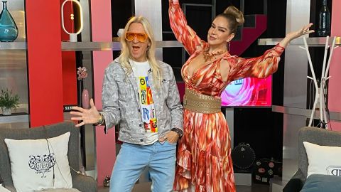 Javier Ceriani y Elisa Beristain de 'Chisme No Like'