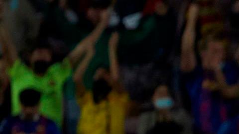Ansu Fati fue titular por primera vez tras su lesión de rodilla