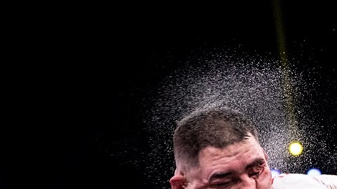 Destroyer supo ganarle una vez al británico Anthony Joshua.