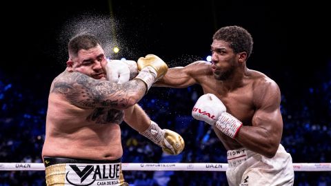 Destroyer supo ganarle una vez al británico Anthony Joshua.