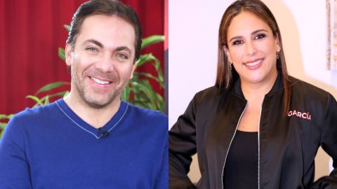 Angélica Vale y Cristian Castro.