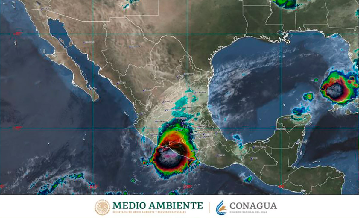 VIDEO: Hurricane “Rick” makes landfall in Guerrero Mexico as category 2