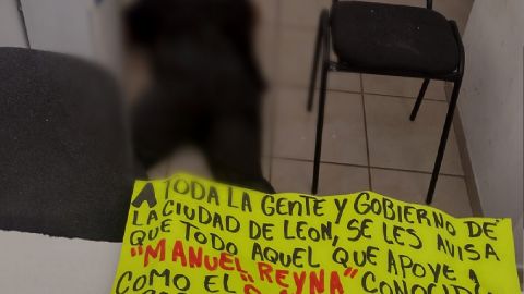 FOTO: Grupo Élite del CJNG ataca a balazos a policías y deja narcomanta