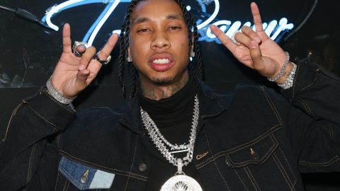 WEST HOLLYWOOD, CALIFORNIA - NOVEMBER 19: Rapper Tyga celebrates his Birthday at Delilah on November 19, 2018 in West Hollywood, California. (Photo by Paul Archuleta/Getty Images)