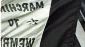 La afición celebrando en el St. James Park de Newcastle