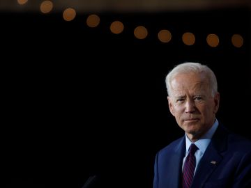 BURLINGTON, IA - AUGUST 07: Democratic presidential candidate and former U.S. Vice President Joe Biden delivers remarks about White Nationalism during a campaign press conference on August 7, 2019 in Burlington, Iowa. (Photo by Tom Brenner/Getty Images)