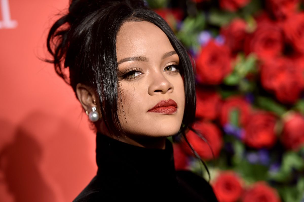 In a mini skirt and bra, Rihanna paraded through the streets of New York