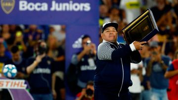 Maradona fue homenajeado en todas las canchas del la 1ra división del fútbol argentino.