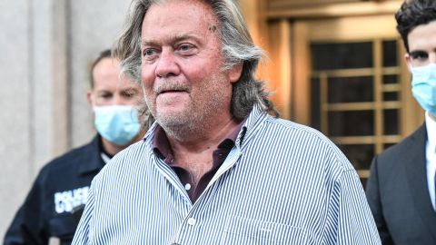 Steve Bannon fue acusado de desacato criminal.