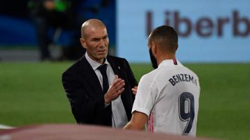 Zidane calificó a Benzema como un jugador increíble.