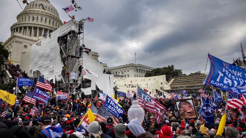 Departamento de Justicia de EE.UU. continúa con la investigación sobre el asalto al Capitolio.