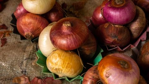 La FDA anuncia el retiro de cebollas debido a un brote de salmonela en 37 estados del país-GettyImages