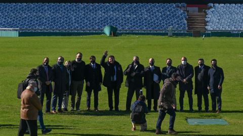 Las autoridades continentales revisaron el Estadio Centenario de Montevideo.