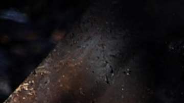 Un auto destruido en un ataque de EE.UU. contra Al Qaeda en Siria el 20 de septiembre de 2021.