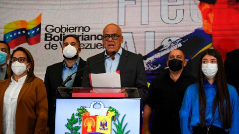 Jorge Rodríguez, presidente de la Asamblea Legislativa de Venezuela