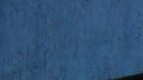 Un cartel con el rostro de Alex Saab.