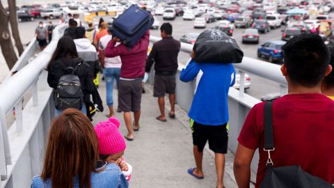 Mexicanos repatriados