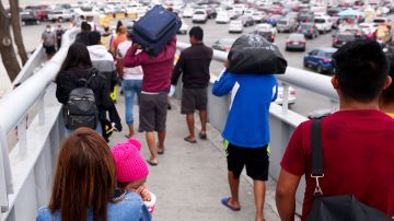 Mexicanos repatriados