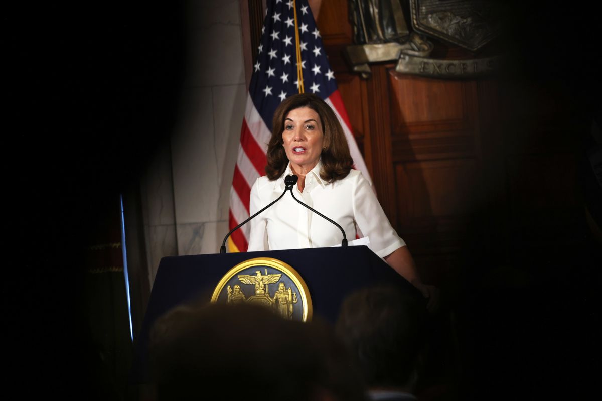 Kathy Hochul, gobernadora de Nueva York.