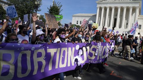 La Marcha de las Mujeres se dedicó a defender el derecho al aborto.