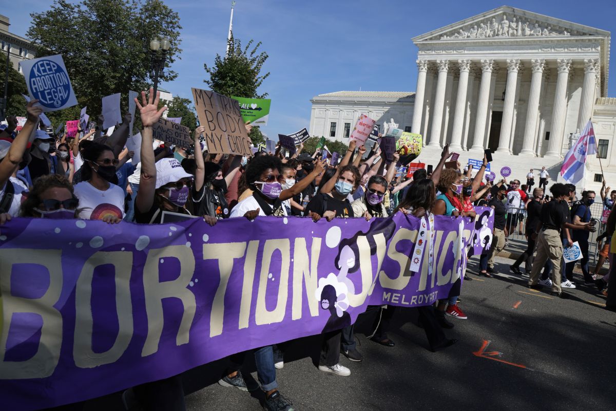 La Marcha de las Mujeres se dedicó a defender el derecho al aborto. 