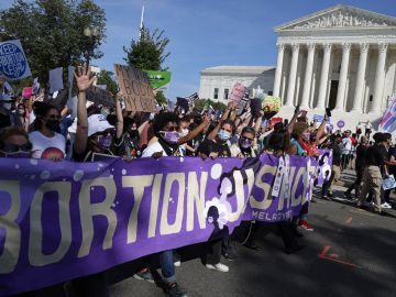 La Marcha de las Mujeres se dedicó a defender el derecho al aborto.