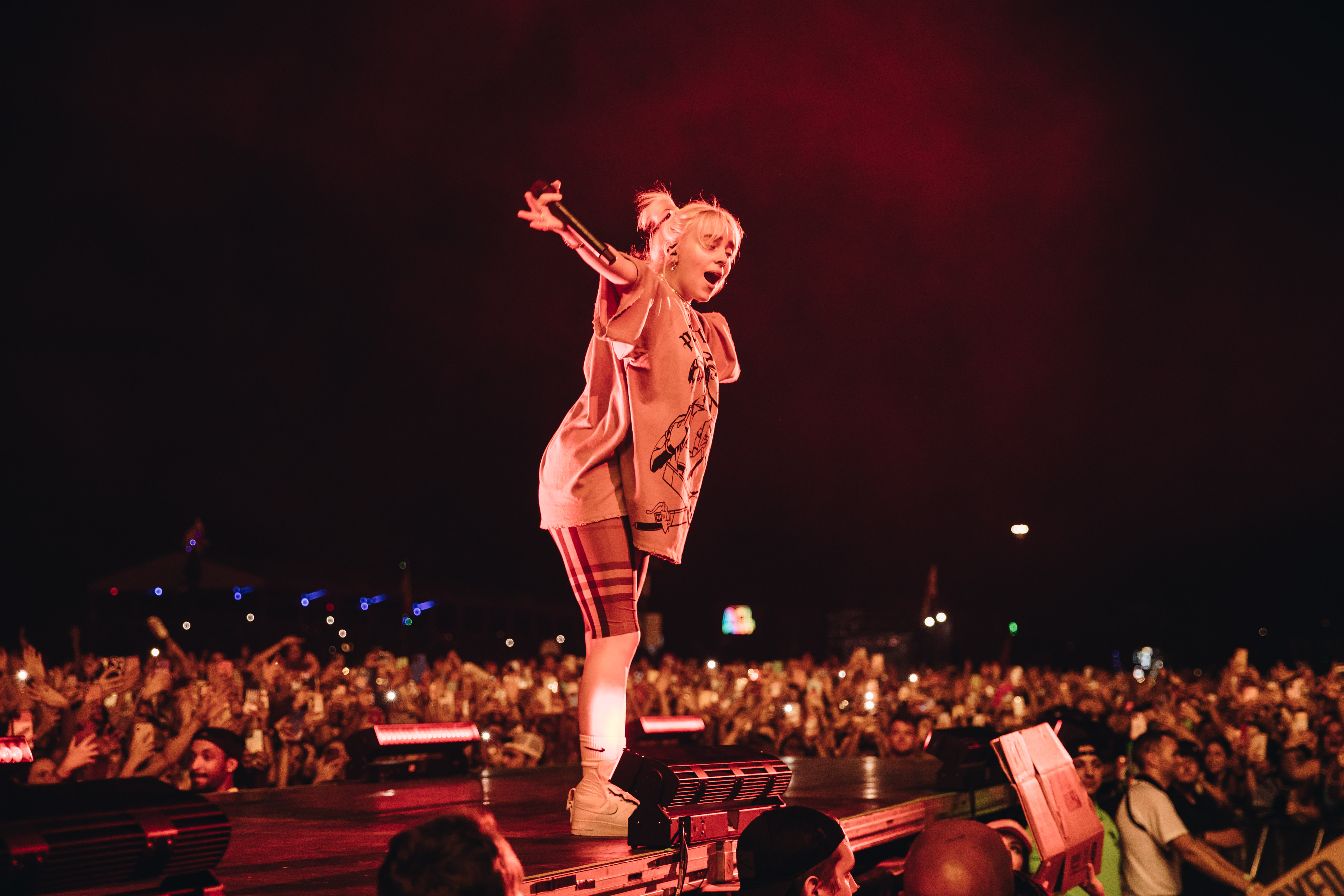 AUSTIN, TEXAS - OCTOBER 02: Billie Eilish performs onstage during Austin City Limits Festival at Zilker Park on October 02, 2021 in Austin, Texas. (Photo by Rich Fury/Getty Images)
