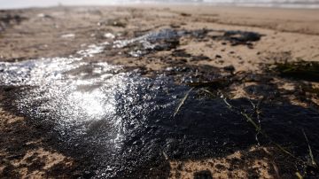 El derrame petrolero en Huntington Beach se estima fue de 3,000 barriles de petróleo.