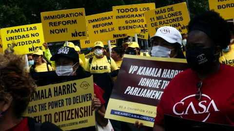 Activistas han presionado al Congreso para aprobar la protección a inmigrantes indocumentados.