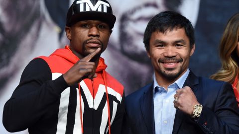 Floyd Mayweather y Manny Pacquiao
