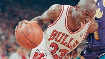 Michael Jordan, ganó 6 anillos de la NBA con los Bulls de Chicago