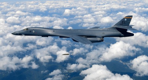 Bombarderos estadounidenses B-1 Lancer , en imagen de archivo.