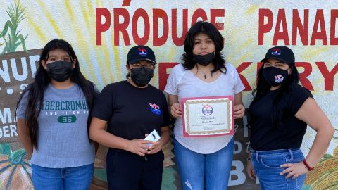 Brenda Baez fue una de las ganadoras de la beca de $500. (Suministrada)