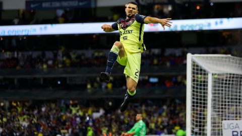 Henry Martín fue el encargado dar la victoria a las Águilas. (Foto: Imago7/Alejandra Suárez)