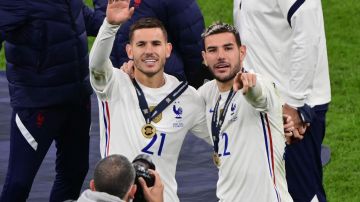 Lucas y Theo Hernández. Los hermanos de Francia que quedaron campeones de la UEFA NAtions League.
