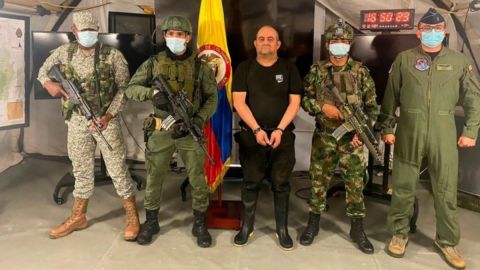 Dairo Antonio Úsuga, alias "Otoniel", era el narco más buscado en Colombia.
